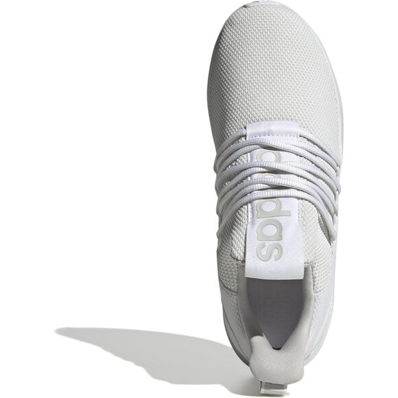 ⚡Adidas Mens White/Grey/White Imported Rubber Lite Racer Pull-On Shoes - Picture 5 of 8